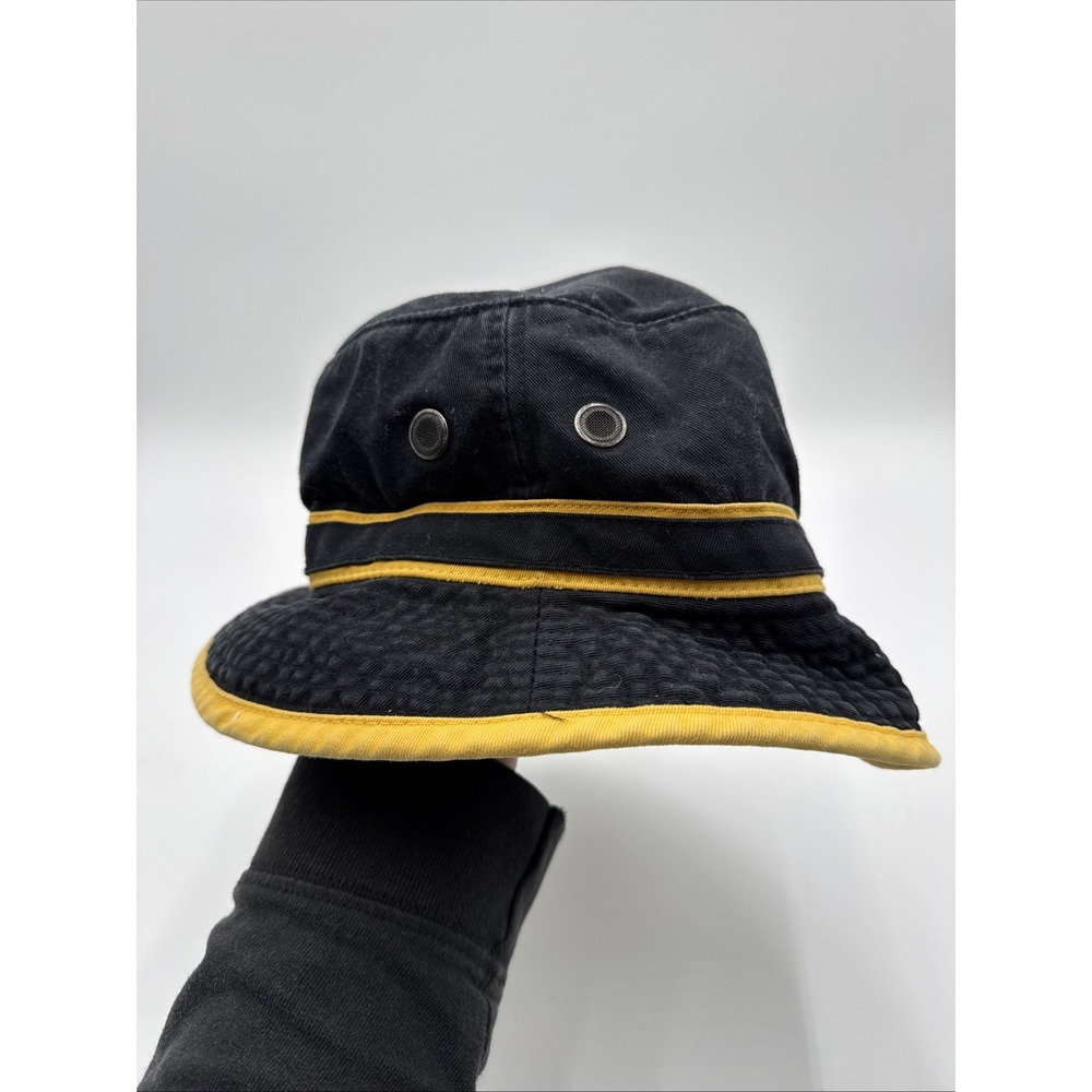 Vintage 90's Ward Burton Nascar CAT Caterpillar Racing Fishing Bucket Hat #22 - Picture 6 of 9